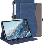 Fintie &uuml;mbris samsung galaxy tab s10 fe/s9 fe 10.9 tolli/s9 11 tolli tahvelarvutile, mitme nurga all folio kaitse&uuml;mbris dokumendisahtli ja automaatse unerežiimi/&auml;rkveloleku funktsiooniga, denim indigo blue