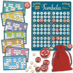 Liscianigiochi Tombola - traditsiooniline itaalia m&auml;ng - k&auml;sit&ouml;&ouml;na valmistatud Itaalias - t&auml;iskasvanutele, teismelistele ja noortele - alates 84 kuust - kuni 120 kuuni