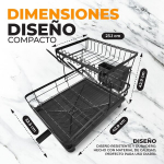 Gen&eacute;rico n&otilde;udekuivatusrest, n&otilde;ude kuivatusrest, n&otilde;udekuivati, k&ouml;&ouml;gitarvete organiseerija, s&uuml;sinikterasest n&otilde;rutusplaat, n&otilde;udekuivatusrest ja p&ouml;&ouml;rleva &auml;ravooluga k&ouml;&ouml;gipurgid