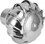 Mrisata katuseventilaator, roostevabast terasest katuseventilaator, p&ouml;&ouml;rlev korsten, katuseventilaator, automaatne, vaikne, roostevabast terasest toruliitmikega katuseventilaator, tuuleturbiinid