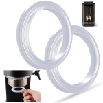 Ueioavl kohvivalmistus&uuml;ksused, 2 tk kohvimasina tihend, kohvimasina pea tihend (l&auml;bipaistev)