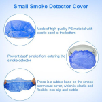 40 suitsuanduri katte komplekt, tulekahjusignalisatsiooni kate, korduvkasutatav tolmukindel tulekahjusignalisatsiooni kate, suitsuanduri kate, kaitse tolmu eest, tulekahjusignalisatsiooni kork k&ouml;&ouml;ki, toiduvalmistamiseks, k&uuml;psetamiseks