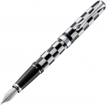 Diplomat A Plus Rome sulepea terasest peene otsaga - must/valge