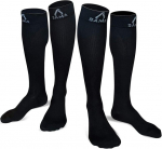 SAMA DILIGENCE kompressioonsukad, mustad, 2 paari, S-M