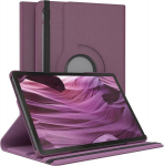 Eazy Case tahvelarvuti &uuml;mbris Samsung Galaxy Tab S9 Fe kaitse&uuml;mbris 10.9 tolli nutikas &uuml;mbris tahvelarvuti &uuml;mbris p&ouml;&ouml;ratav &uuml;mbris seisukorra jaoks, 360&deg; p&ouml;&ouml;ratav koos aluse funktsiooniga, kunstnahast lilla