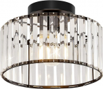 Must kristall-laevalgusti