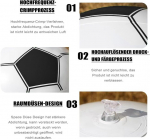 Norhogo 6 tk veepall t&auml;ispuhutav veem&auml;nguasi, 30 cm vastupidav t&auml;ispuhutav pall jalgpallid lastele basseini jalgpall veepall suvise ranna ujumisbasseini spordim&auml;ngude peotarbed must