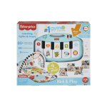 Hariv matt klaveri ning heli- ja valgusefektidega Fisher-Price Glow And Grow Kick & Play Piano Gym HWY58
