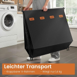 Pesukorv, W&auml;schesammler 155 liitrit, 79,9 x 40 x 66 cm, Tindimust, Pesukorv, W&auml;schesammler 155 liitrit, 79,9 x 40 x 66 cm, Tindimust