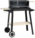 S&ouml;egrill Goodhome, 83x45,5x86,5 cm, must