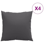 diivanipadjad 4 tk, antratsiithall, 60 x 60 cm, kangas CFE9308294