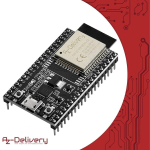 Azdelivery 5 x Esp32 Dev Kit C V4 Nodemcu Wlan Wifi arendusplaat, &uuml;hildub Arduinoga, koos e-raamatuga! (esp32 Dev Kit C V2 j&auml;reltulija moodul)