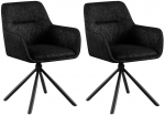 2 tooli Tiptoni kangas, Juoda