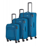Travelite kohvrikomplekt suur keskmine kabiin L/M/S Chios Blue Bensiin