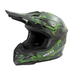 Mootorratta kiiver Hecht 56915 roheline/must, suurus XL
