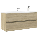 vannitoa valamukapp, Sonoma tamm, 100 x 38,5 x 45 cm tehispuit CFE5009936