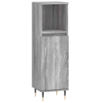 vannitoakapp, hall Sonoma tamm, 30 x 30 x 100 cm, tehispuit CFE6950752