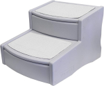 Pet Gear Easy Step Ii eriti laiad 2 astmega trepid lemmikloomadele kuni 100 kg, Essential Grey