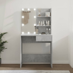 tualettlaud LEDiga, betoonhall, 74,5 x 40 x 141 cm CFE4082728