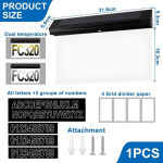 P&auml;ikesevalgustusega maja number, premium p&auml;ikese maja number v&auml;litingimustes kasutamiseks, veekindel, maja numbri silt valgustatud led p&auml;ikeseenergiaga majadele, valgustatud aadress, maja numbri silt, v&auml;ljas