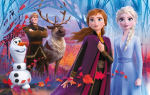 Mini Edukit Disney Frozen 2 (laste m&auml;ng): mini pusle - doomino - 6 kuubikut