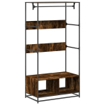riidekapp, suitsutatud tamm, 90x50x180 cm, tehispuit CFE981757