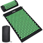 Acupressure mat THOMS Green &ETH;i ɖe eme 63.5x39cm kple akɔtaɖonu