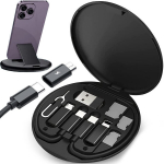 Adapterkomplekt USB-C-kaablile 4in1 mikrovalgustusega 60w