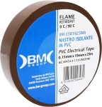 Irox bm esb1925mak03 isoleerteip 19 mm x 25 m x 0,15 mm pvc isekustuv iec rohs elektriline teip 19 x 25 mm / m pruun