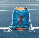 Heckbo laste spordikott k&auml;sipallile &ndash; 40 x 32 cm &ndash; spordir&otilde;ivad, veepudel &ndash; lasteaed, kool, riidest kott kita &ndash; seljakott, kott, spordiseljakott, spordikott poistele t&uuml;drukutele, k&auml;sipall