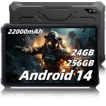 Tahvelarvuti Blackview Active 8 Pro 10.36" 2.4K FHD+ 24GB+256GB(SD 1TB) 22000mAh G99 48MP+16MP Android 14 Must