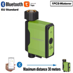 WIFI kastmistaimer Bluetooth nutikas vihmuti. Tilkniisutuss&uuml;steem. Sisseehitatud veevoolu salvestaja. TUYA kontroller.