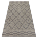 Vaip SOFT 8047 RUTA BOHO koor / helepruun