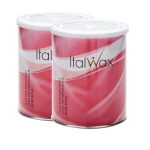 Vaha depilatsiooniks Italwax TIN LIPOWAX Classic Rose, 800g x2