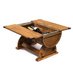 T&uuml;nnikujuline kohvilaud, Creative Cooper, SKB_2W, 80x50x47 cm, wenge v&auml;rv