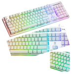 Membraan m&auml;nguklaviatuur RGB valge