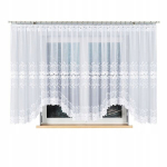 Markizeta kardin Bastia, 500x160 cm, valge