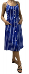 Naiste kleit, Made in Italy, triibuline, M/L