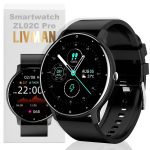 LIVMAN ZL02C PRO tervise- ja fitness-j&auml;lgija funktsioonidega, 1,28-tollise TFT-puuteekraan ja erinevad spordirežiimid