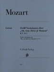 12 Variationen &uuml;ber Ah, vous dirai-je Maman KV 265 (300e): Instrumentation: Piano solo, 12 Variationen &uuml;ber Ah, vous dirai-je Maman KV 265 (300e): Instrumentation: Piano solo