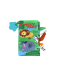 Arendav kangast raamat koos n&auml;rimisleluga Kikkaboo Jungly tails