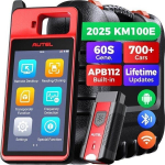 Autel MaxiIM KM100E V&otilde;titprogrammimise t&ouml;&ouml;riist, antiburglari, autov&otilde;ti, kiibi lugemine/kirjutamine/kloonimine, transponderi simuleerimine