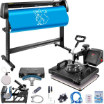 5in1 kuumpress ja vin&uuml;&uuml;lil&otilde;ikur plotter