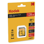 MicroSD M&auml;likaart koos Adapteriga Kodak EKMSD128GXC10HPRK 128 GB