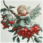 Ristpiste komplekt Riolis. - Aine kollektsioon &bdquo;Unistuste ingel&ldquo; 20x20 cm RIOLA1001