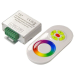 Avide LED RGB riba kontroller 216W 12-24V RF puldiga