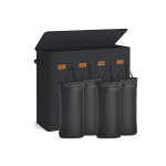 Pesukorv, SONGMICS RLH013B01, 84x33x75 cm, Must