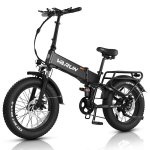 Elektriline jalgratas VARUN S20-2 20", must
