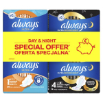 H&uuml;gieenilised sidemed Always Ultra Day, 20 vnt. ir Night, 12 tk