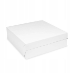 Kartongist kookide pakenduskastid 32 x 32 x 10 cm 50 tk., Kartoninės torto dėžutės 32 x 32 x 10 cm pakuotės konteineris 50 vnt.